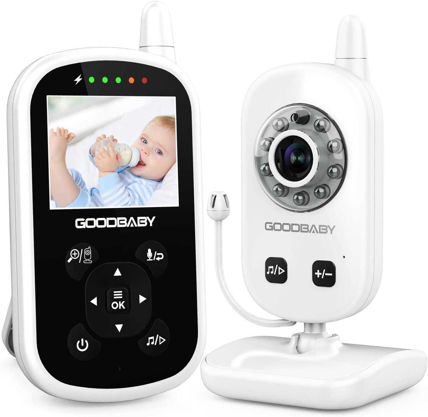 vtech baby monitor turn off night vision